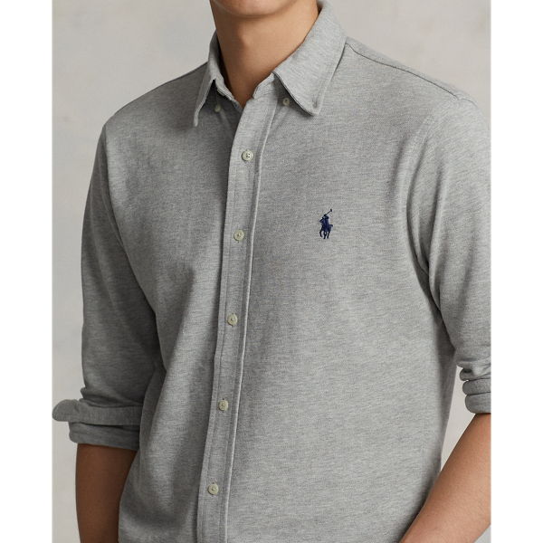 Polo featherweight mesh shirt best sale