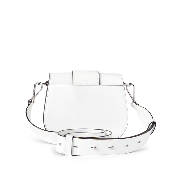 Leather Lennox Crossbody Bag Polo Ralph Lauren w White 3