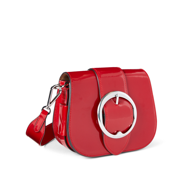 Borsa a tracolla Lennox in pelle Polo Ralph Lauren in Rosso 2