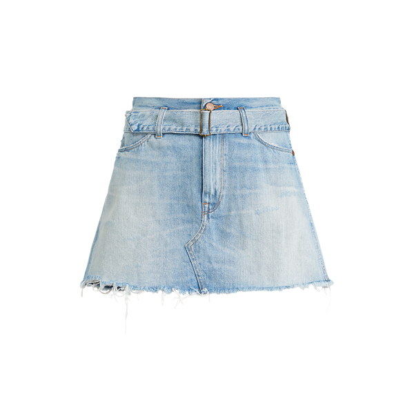 Jupe paperbag en denim Polo Ralph Lauren en 1