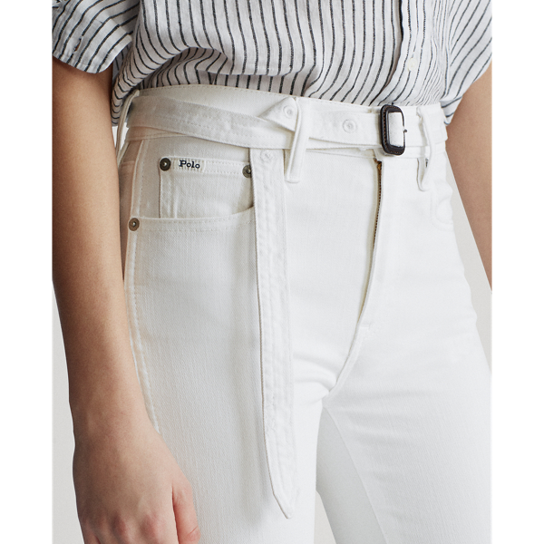White Tompkins High-Rise Skinny Jean Polo Ralph Lauren 8