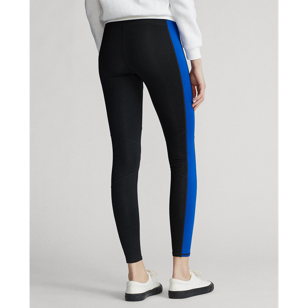 Polo Black/Cruise Royal Stretch Jersey Legging Polo Ralph Lauren 5