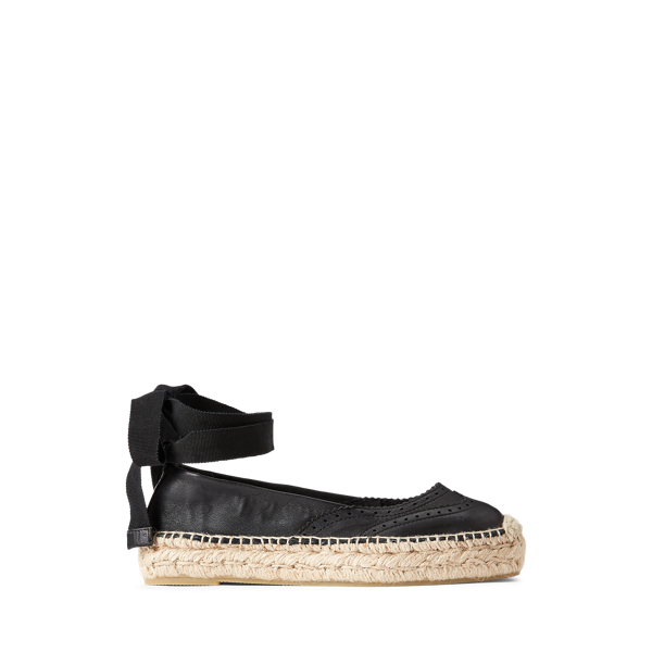 Leather Espadrille Polo Ralph Lauren w 1