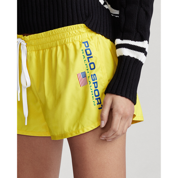 University Yellow Polo Sport Short Polo Ralph Lauren 5