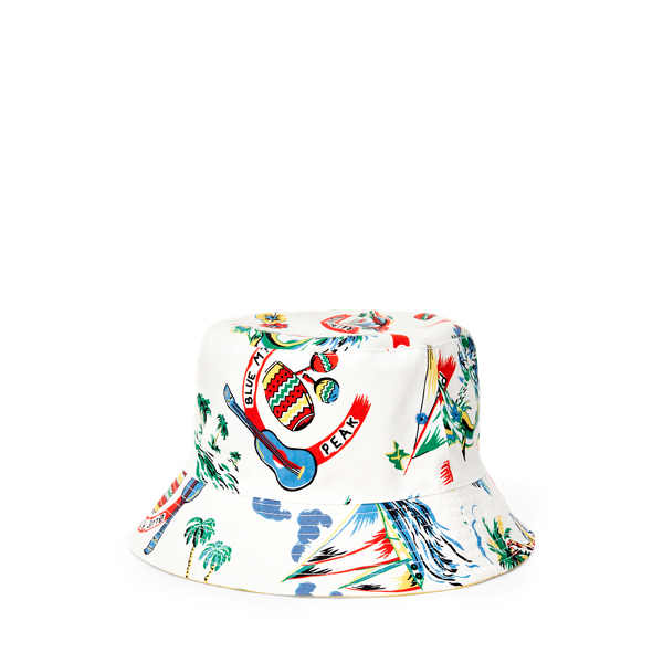 Cappellino bob cotone double-face Polo Ralph Lauren in 1