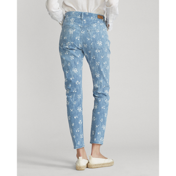 Rosebud Floral Callen High-Rise Slim Jeans Polo Ralph Lauren 6