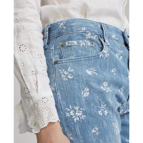 Rosebud Floral Callen High-Rise Slim Jeans Polo Ralph Lauren 7