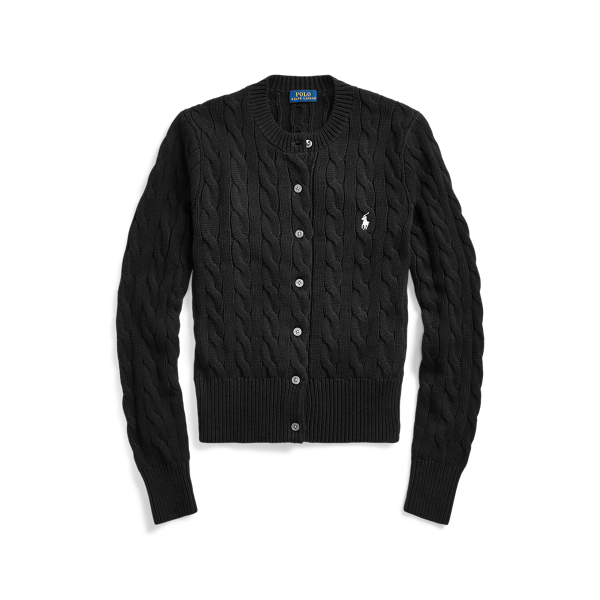 Baumwollstrickjacke mit Zopfmuster Polo Ralph Lauren in 1