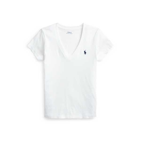 Jersey V Neck Tee Ralph Lauren Australia