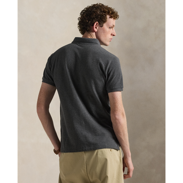 Barclay Heather Slim Fit Mesh Polo Shirt Polo Ralph Lauren 5