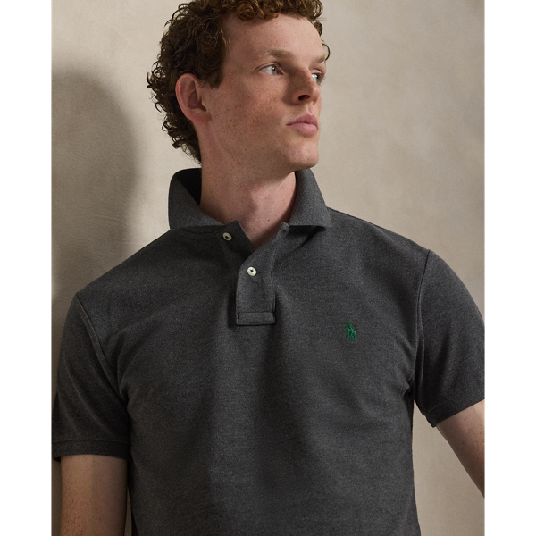 Barclay Heather Slim Fit Mesh Polo Shirt Polo Ralph Lauren 6