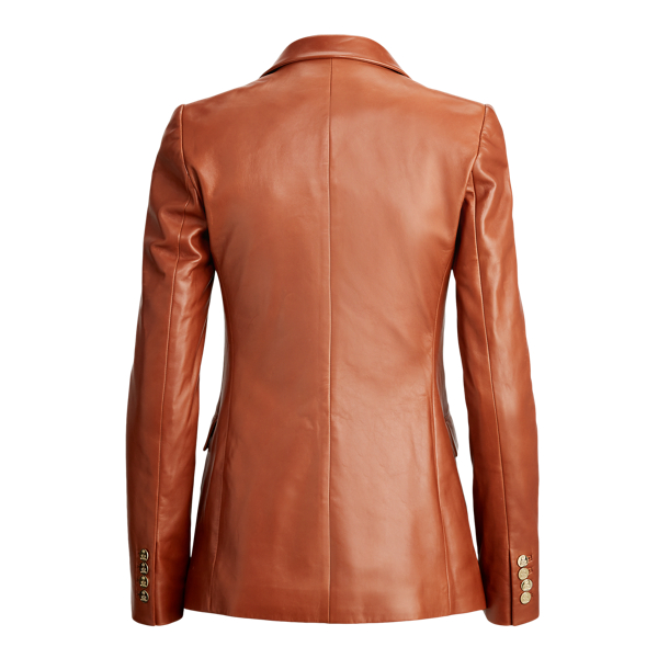 Saddle Camden Lambskin Jacket Ralph Lauren Collection 2