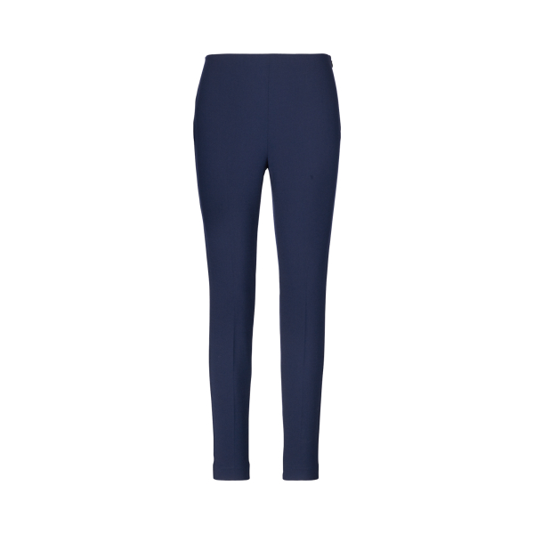 Lux Navy Annie Stretch Cotton Pant Ralph Lauren Collection 2