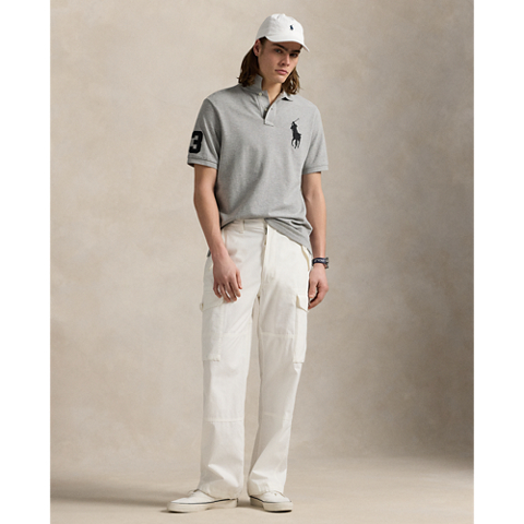 Мужские рубашки Ralph Lauren Big Pony Mesh Polo Shirt - All Fits