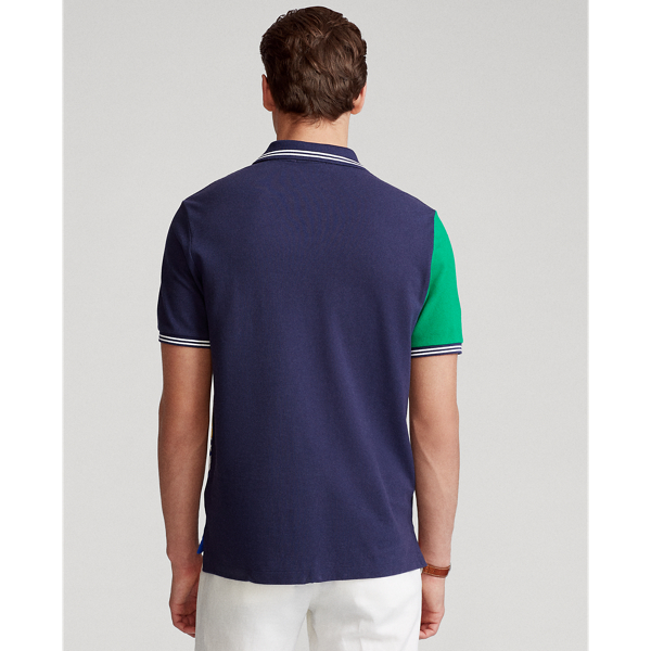 Leisure Tennis Print Classic Fit Tennis Mesh Polo Polo Ralph Lauren 5