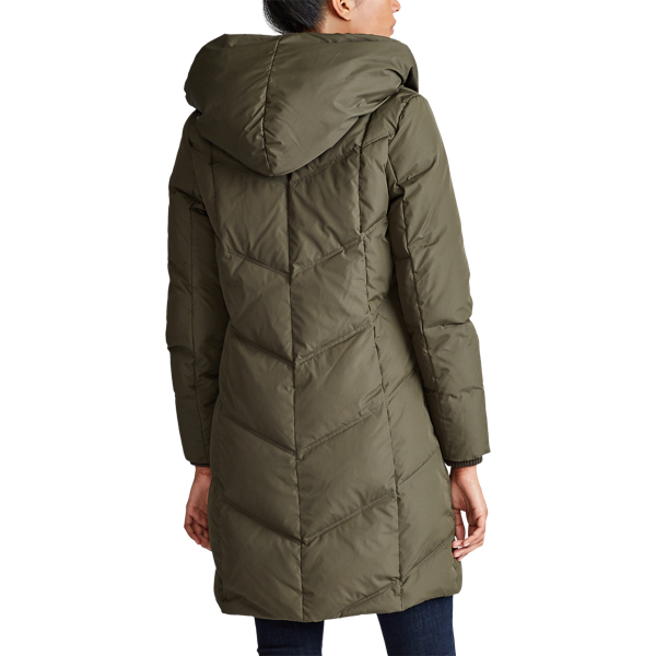 Loden Oversize-Collar Down Coat Lauren 4