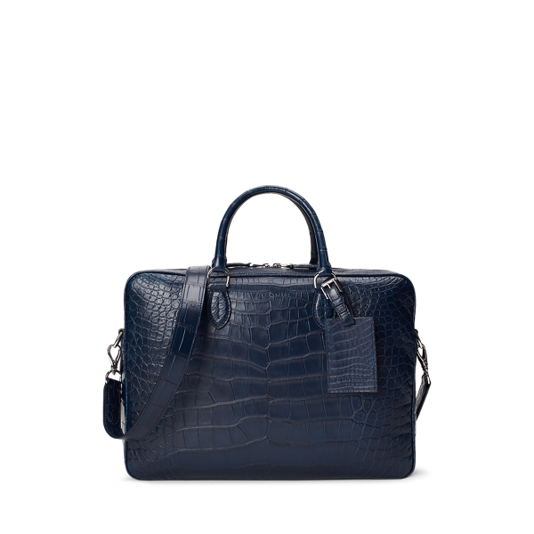 Alligator Briefcase Purple Label 1