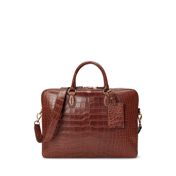 Cartella in alligatore Purple Label in 1