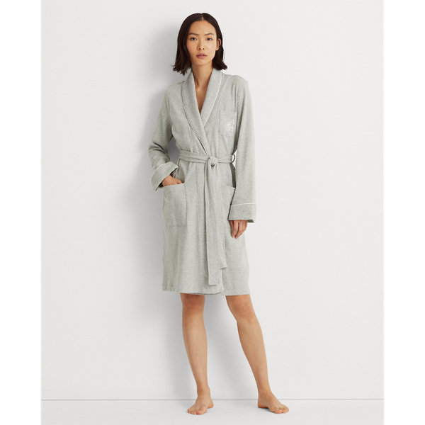 Short Shawl Collar Robe Ralph Lauren