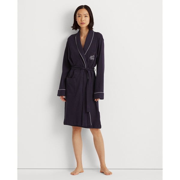 Short Shawl-Collar Robe