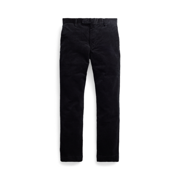 Polo Black Stretch Slim Fit Corduroy Pant Polo Ralph Lauren 2