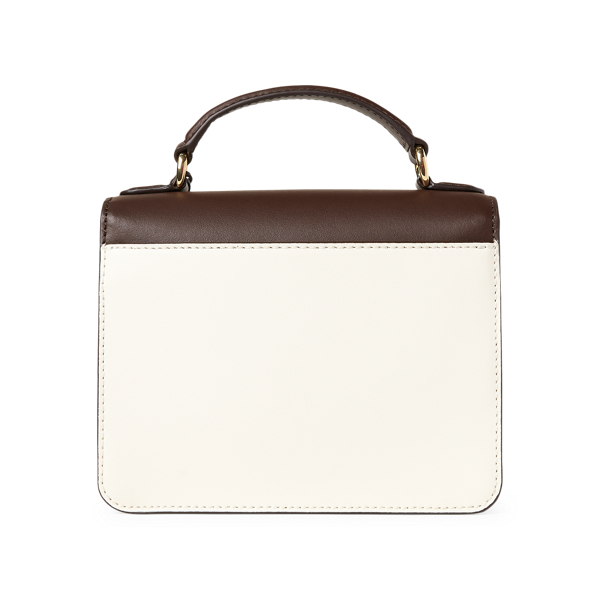 Chestnut/Natural/Zebra Canvas Mini Beckett Satchel Lauren 3