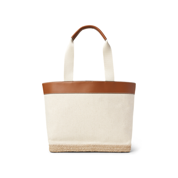Natural Canvas Medium Tote Lauren 3