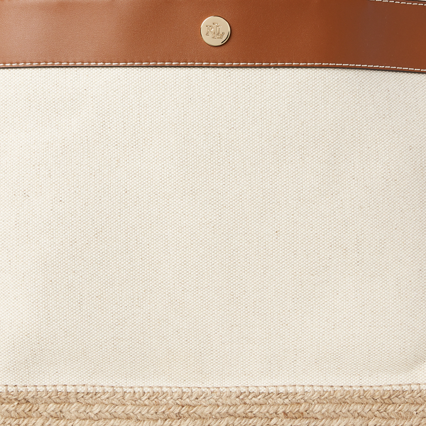 Natural Canvas Medium Tote Lauren 5