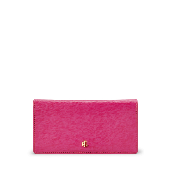 Saffiano Slim Leather Wallet