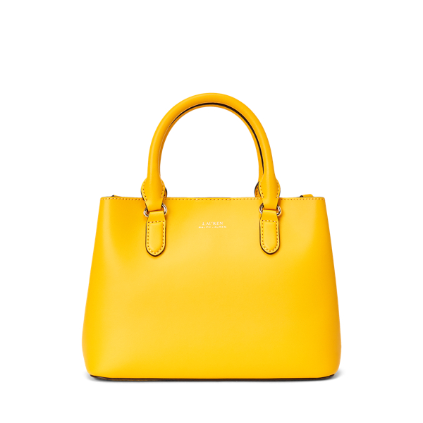 Mini Leather Marcy Satchel Lauren 1