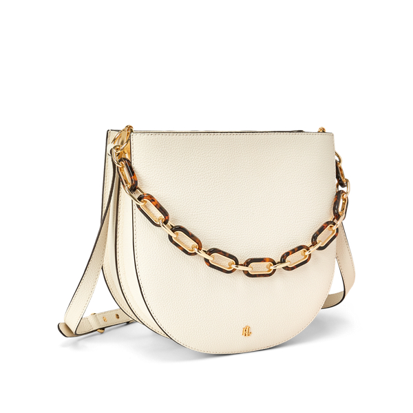 Vanilla Leather Sawyer Shoulder Bag Lauren 3