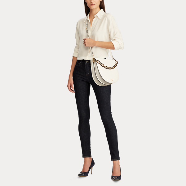 Vanilla Leather Sawyer Shoulder Bag Lauren 7
