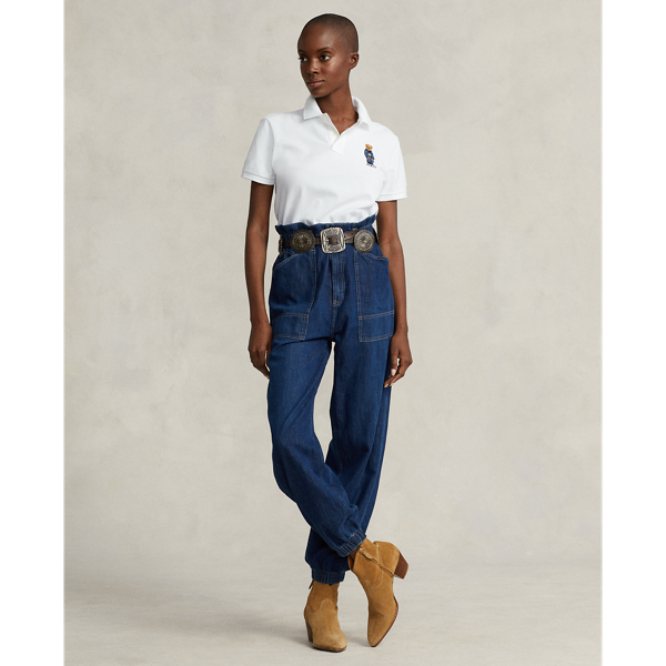 White Classic Fit Polo Bear Polo Shirt Polo Ralph Lauren 4