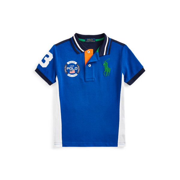 Big Pony Cotton Mesh Polo Boys 1.5-6 Years 1