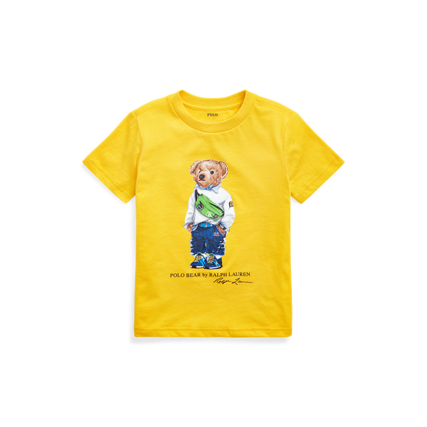 Slicker Yellow Fanny Pack Bear Cotton Tee Boys 2-7 1