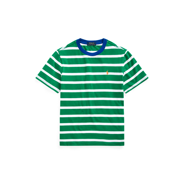 Striped Cotton Jersey Tee Boys 6-14 Years 1