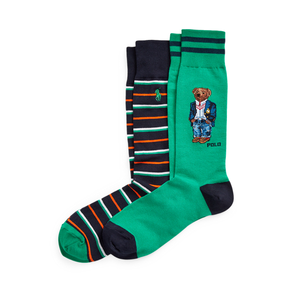 Polo Bear Sock 2-Pack