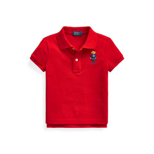 Polo Polo Bear en coton piqu&eacute; Girls 1.5-6.5 Years en 1