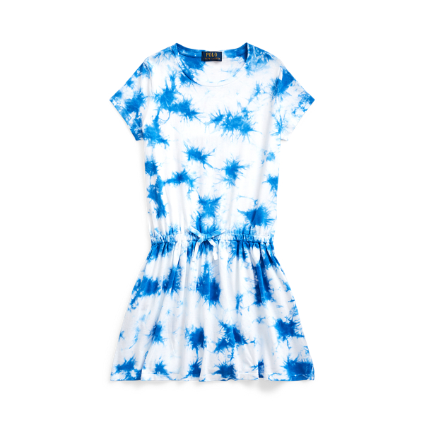 Tie-Dye Cotton Jersey Dress Girls 7-14 Years 1