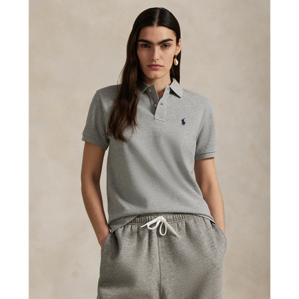 Women s Grey Polo Shirts Ralph Lauren