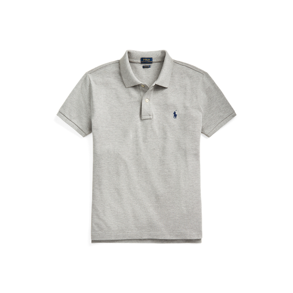 Women's Grey Long Sleeve Polo Shirts | Ralph Lauren