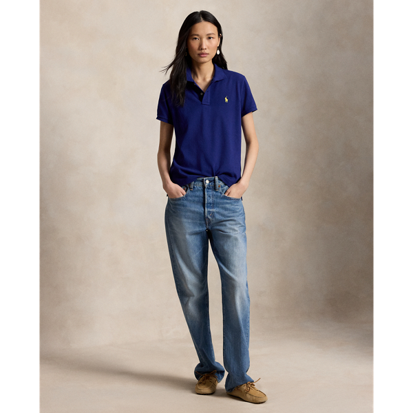 Fall Royal The Iconic Classic Fit Mesh Polo Shirt Polo Ralph Lauren 4