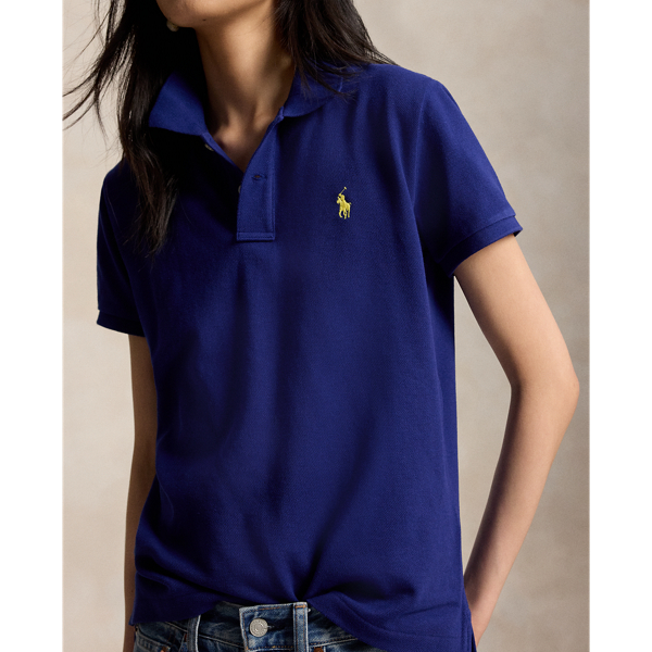 Fall Royal The Iconic Classic Fit Mesh Polo Shirt Polo Ralph Lauren 6