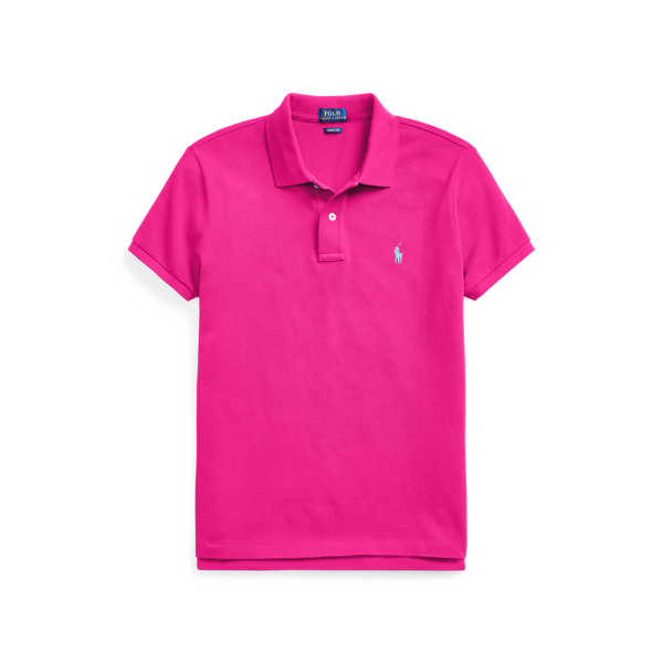 The Iconic Classic Fit Mesh Polo Shirt for Women Ralph Lauren® FI