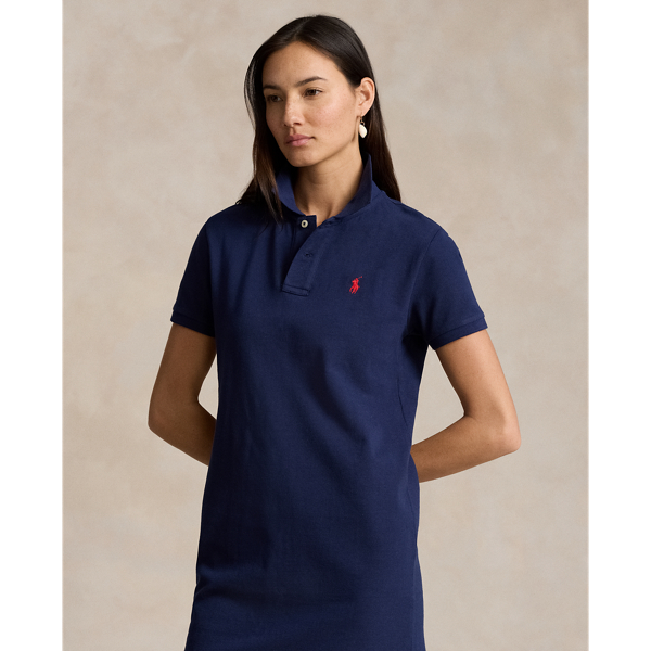 Blue polo dress on sale