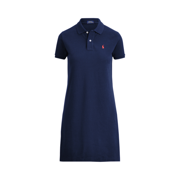 Women s Cotton Mesh Polo Dress Ralph Lauren