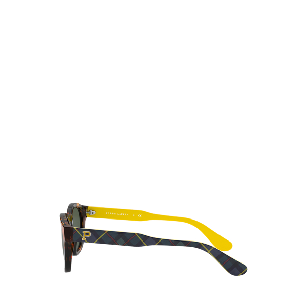 Green Heritage Tartan Collegiate Sunglasses Polo Ralph Lauren 3