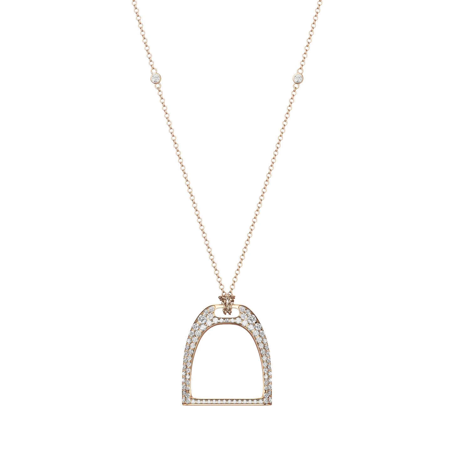 Женское колье Ralph Lauren Pavé Diamond, цвет: Золотой — фото 1