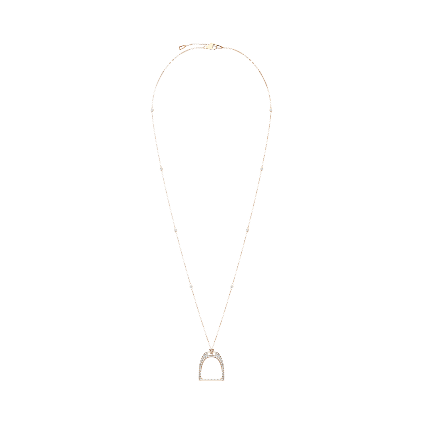 Женское колье Ralph Lauren Pavé Diamond, цвет: Золотой — фото 2