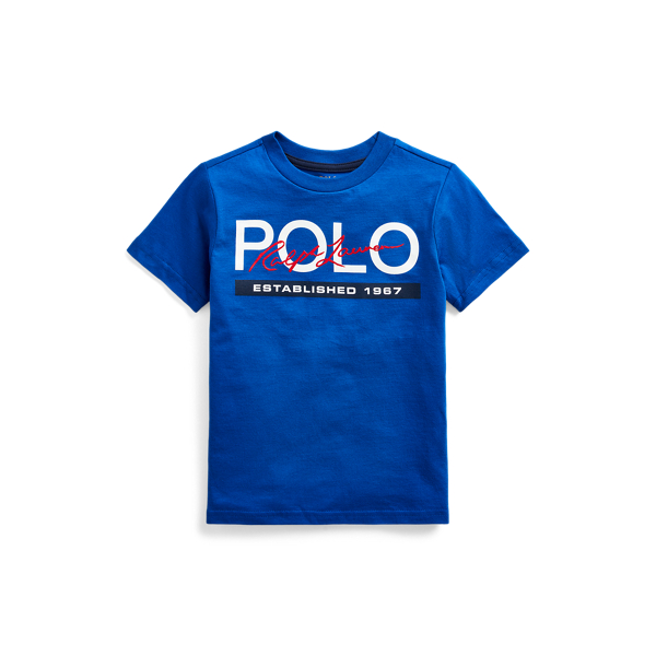 Pacific Royal Logo Cotton Jersey Tee Boys 2-7 1
